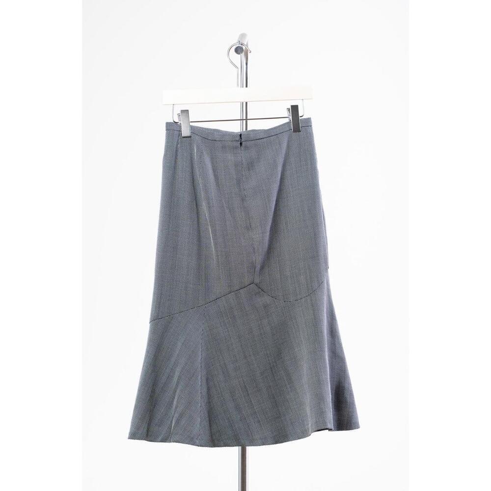 Max Mara Grey Houndstooth Jacket and Skirt Set - Picture 4 of 5